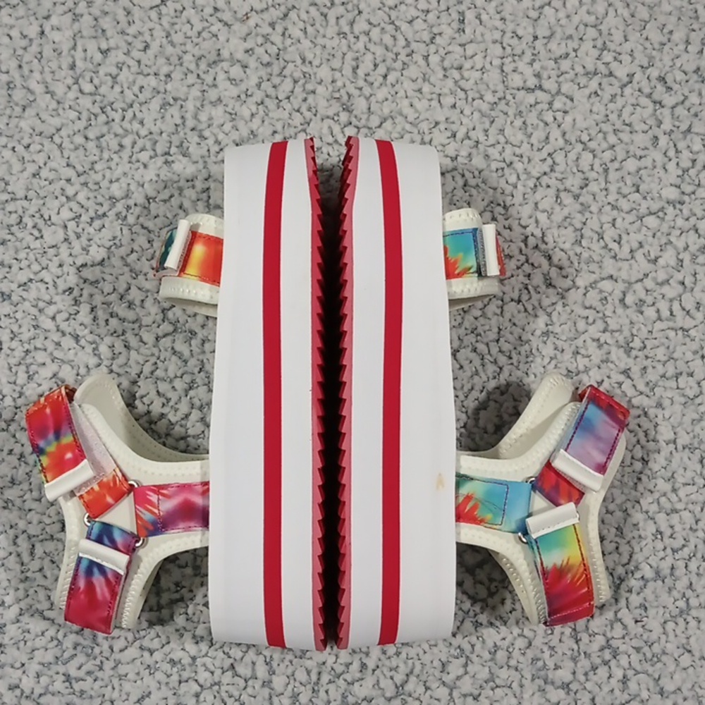 Sugar tie dye platform sandals - Picture 6 of 8